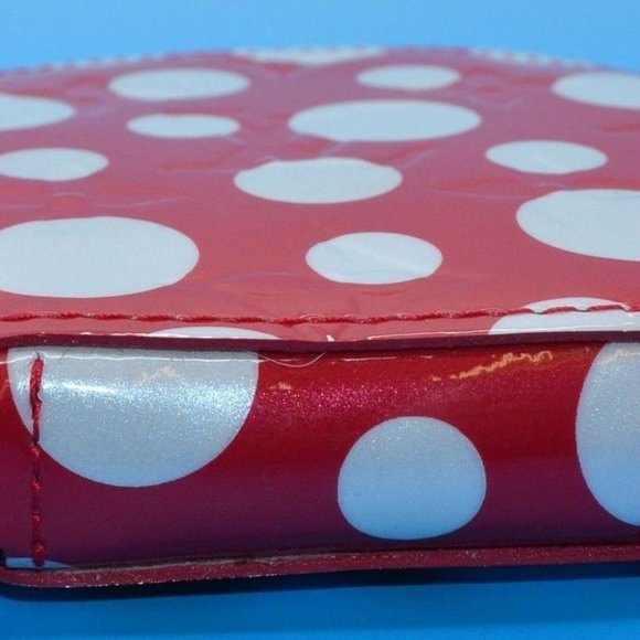 LOUIS VUITTON x YAYOI KUSAMA 'Chapeau Polka Dots' (Red) Monogram Coin Purse NIB! - Picture 14 of 16